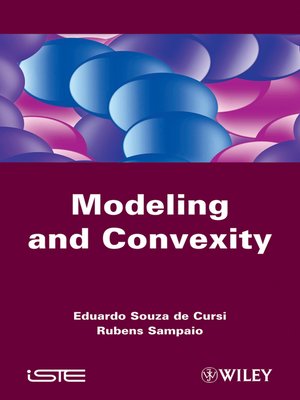 cover image of Modeling and Convexity